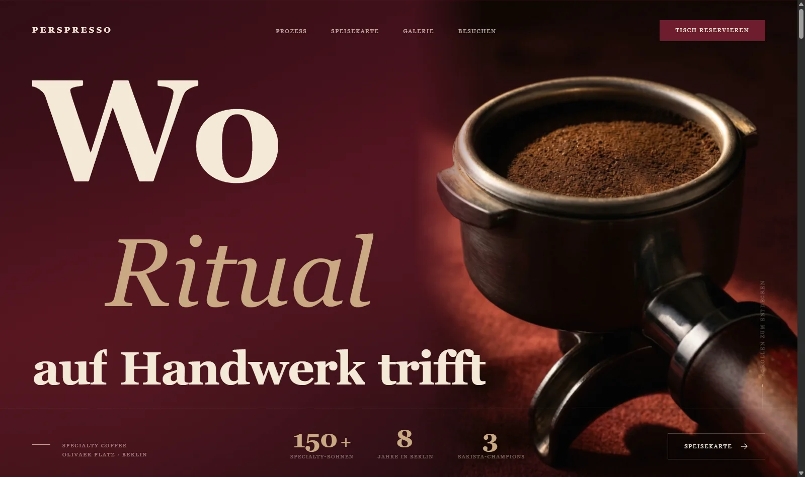 PERSPRESSO — Café Berlin screenshot
